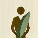 Icon representing male general health